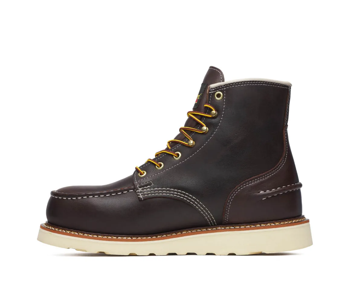 Casual Outfit Premium materials Thorogood Briar Pitstop Waterproof 6 Lace Up Steel Toe Wedge Sole Lace Up Work Boots 804-3600