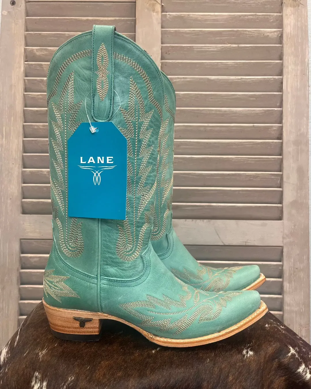 Support Foot Boho Mood Lane Boots Womens Taos Turquoise Lexington Cowgirl Boots LB0488P