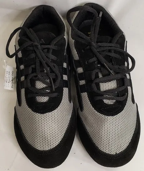 Energy Core Salsero -- Full Suede Sole Dancesneaker -- Grey/Black