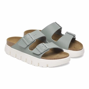 Flexible Sandals Buckle Detail Arizona Chunky | Birko-Flor | Pure Sage