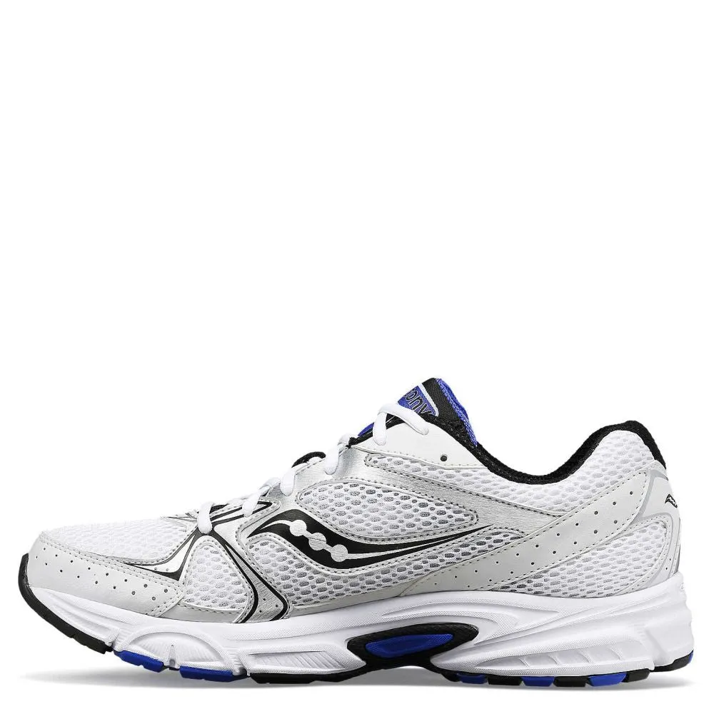 Saucony Ride Millennium in White/Royal Quick Step