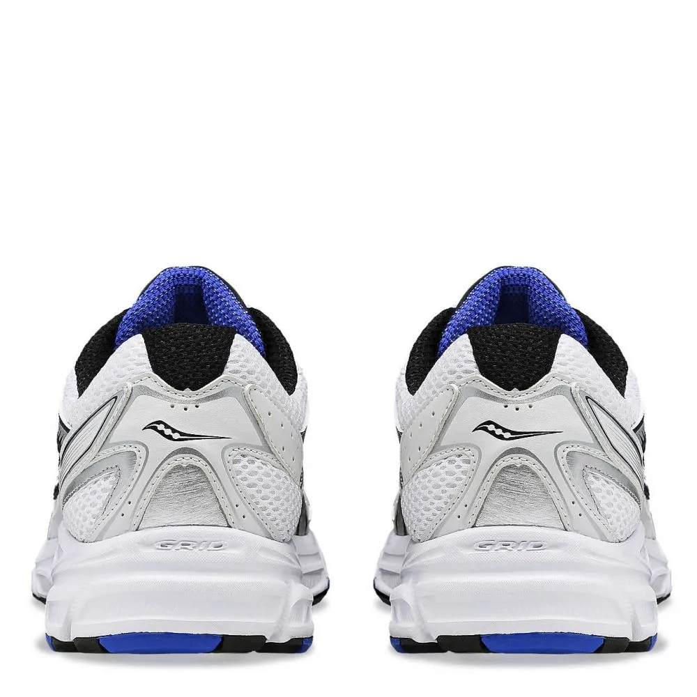 Rapid pace Fast Go Saucony Ride Millennium in White/Royal