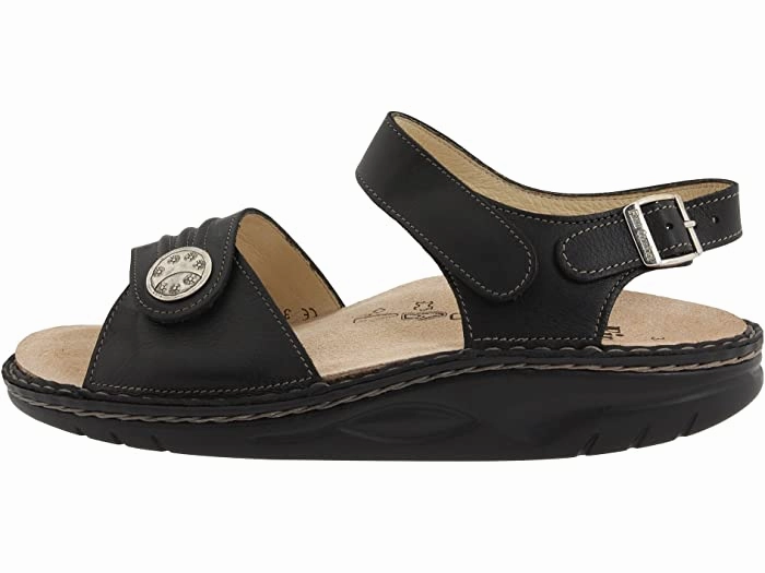 Relaxed Summer Footwear active shoes Sausalito Finnamic | Women | Black Nappa
