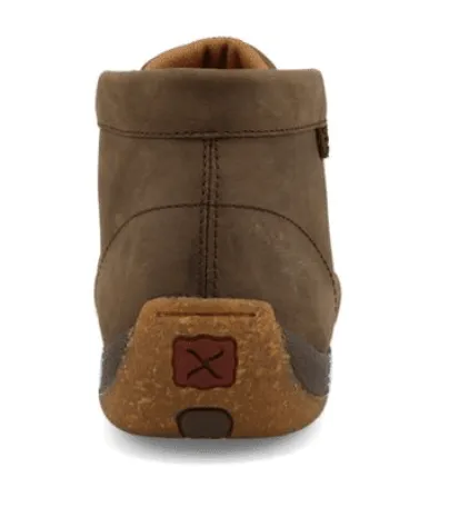 Weekend Outfit Twisted X Men's Shitake Brown Leather Chukka Driving Moc Shoe MDM0095