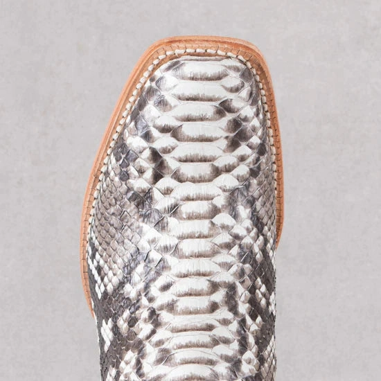 Comfort Edge R. Watson Women's Black & White Back Cut Python Cowgirl Boots RWL7200-1