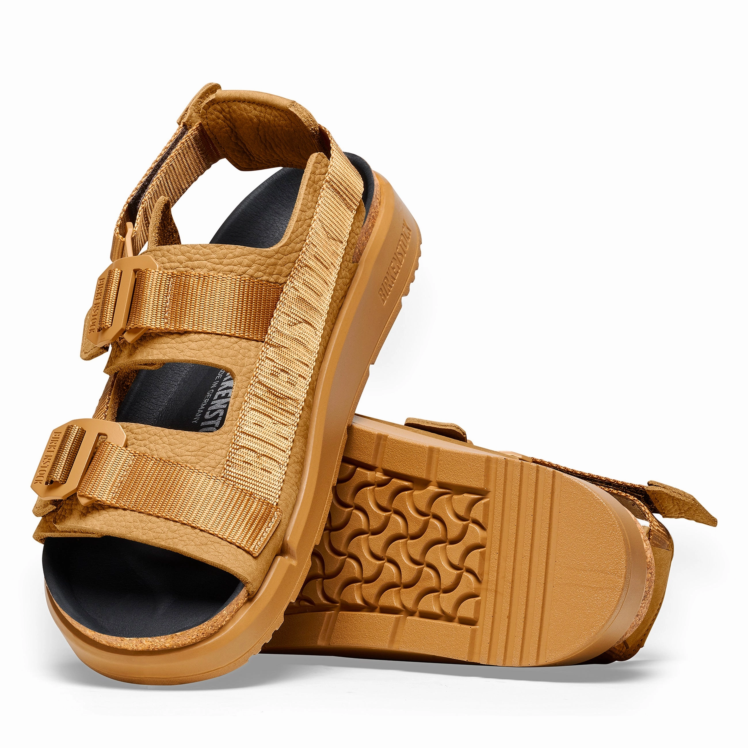 Shinjuku Cork Brown Natural Leather/Textile Fresh Air Flexible Upper