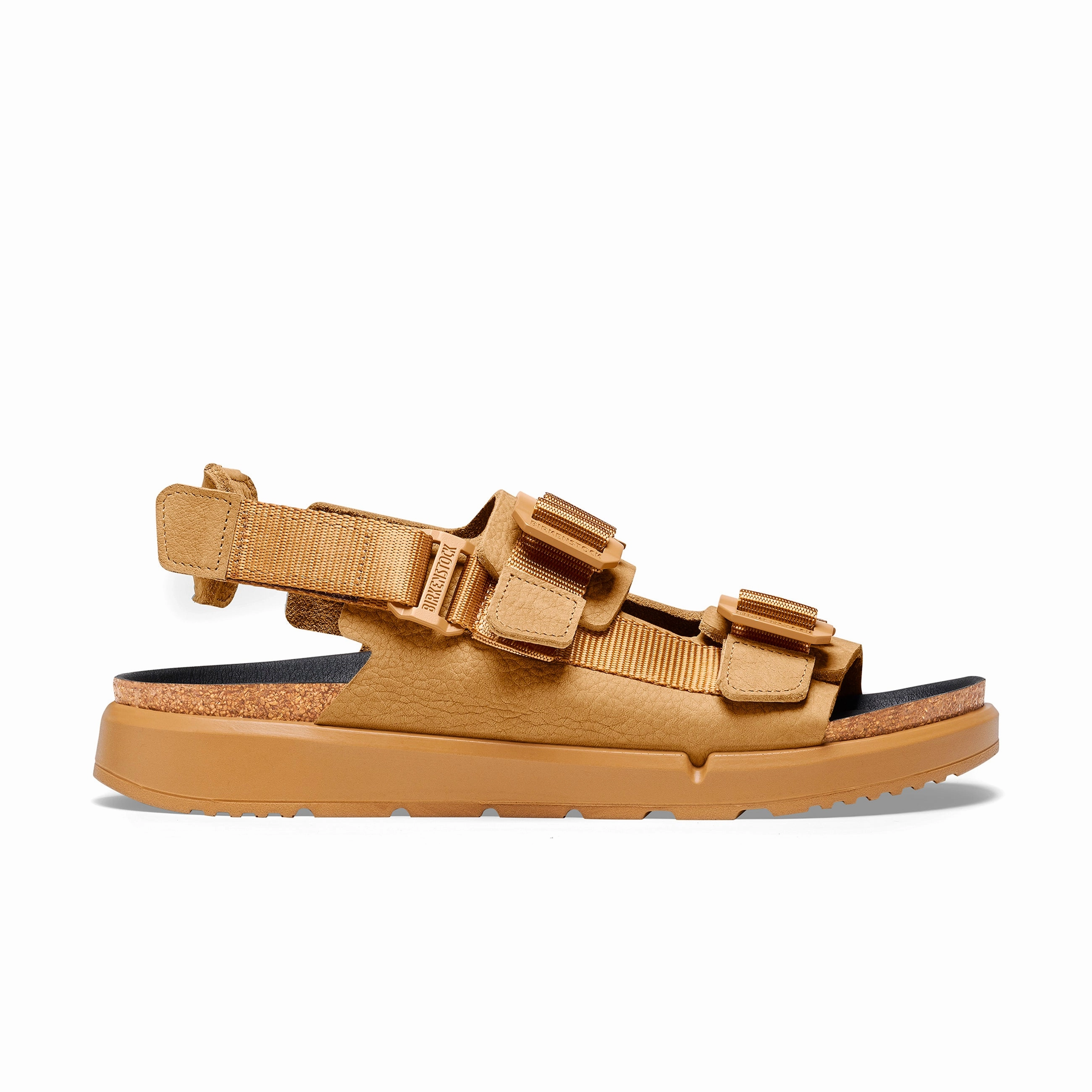 Moist Safe Full Range Shinjuku Cork Brown Natural Leather/Textile