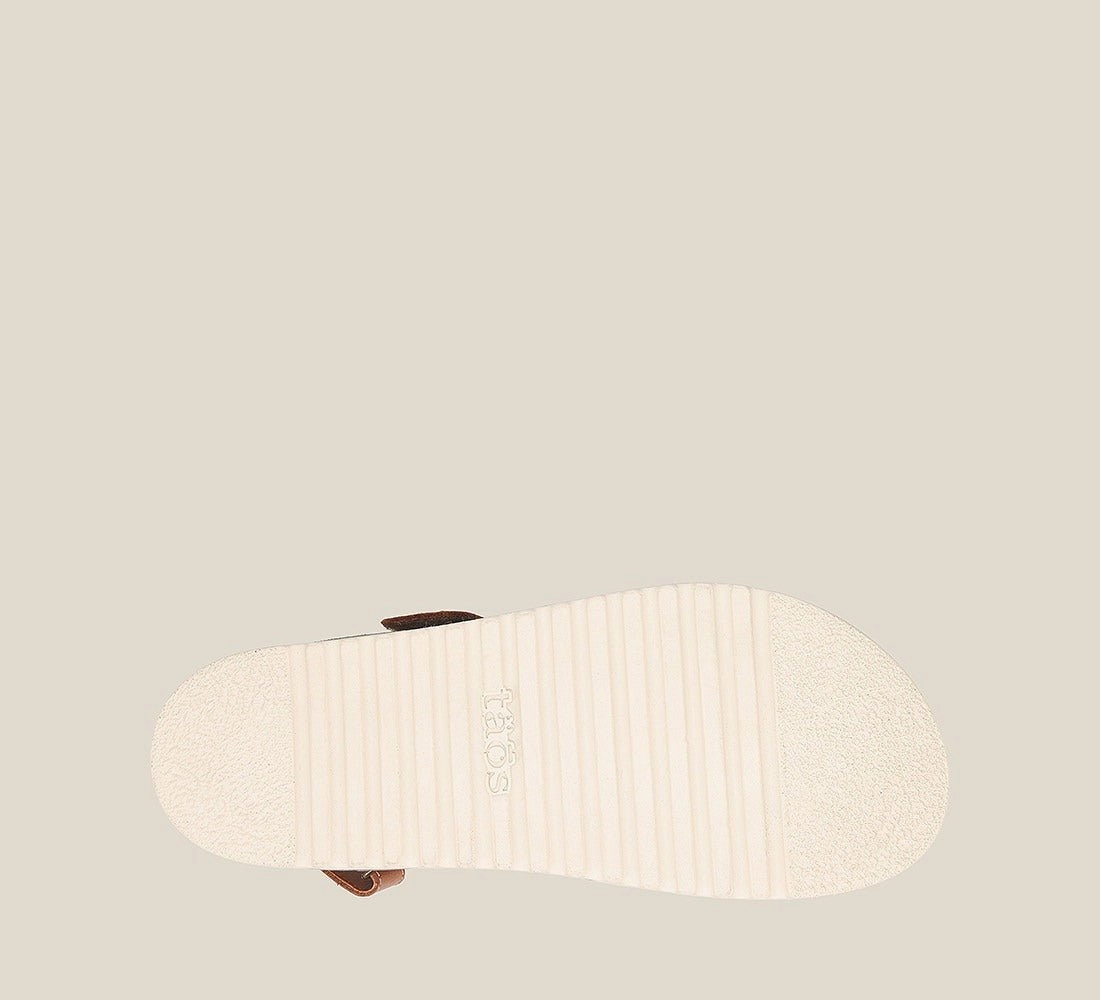 Sideways | Leather | Caramel Comfort Step Flexibility