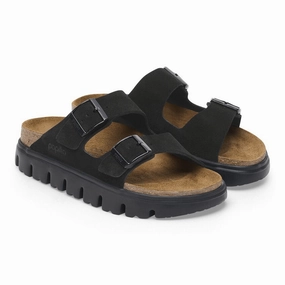 Arizona Chunky | Suede | Black/Black Sandal Accessories