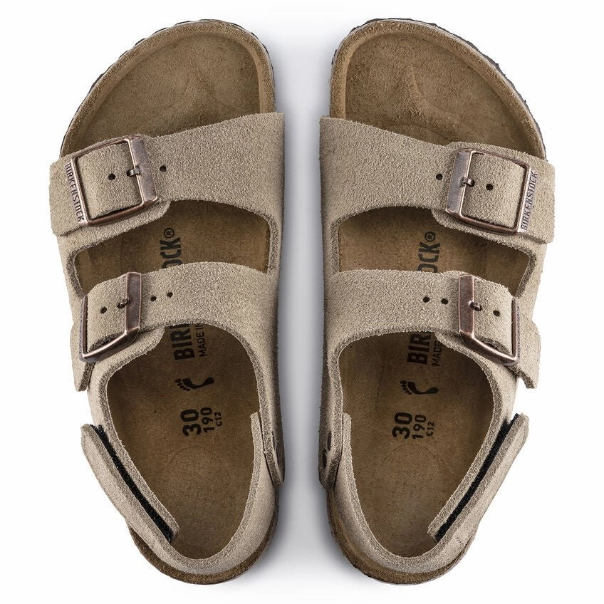 Milano | Kids | Suede | Taupe Smooth Finish