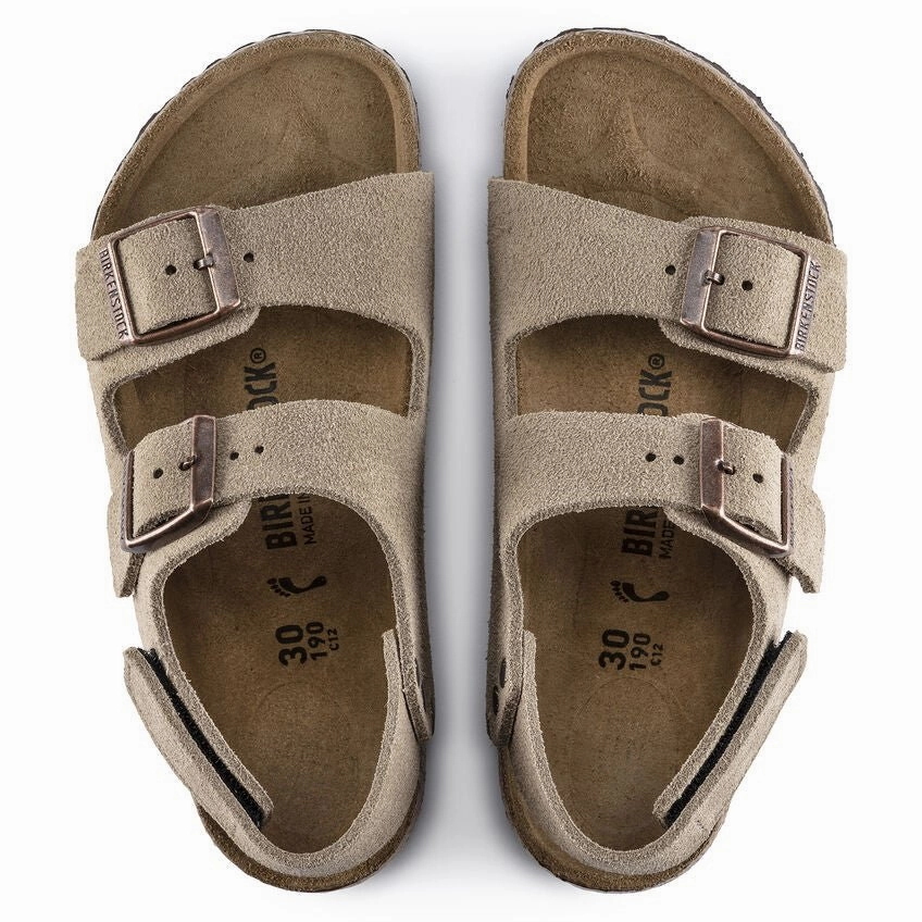 Milano | Kids | Suede | Taupe Stretchable