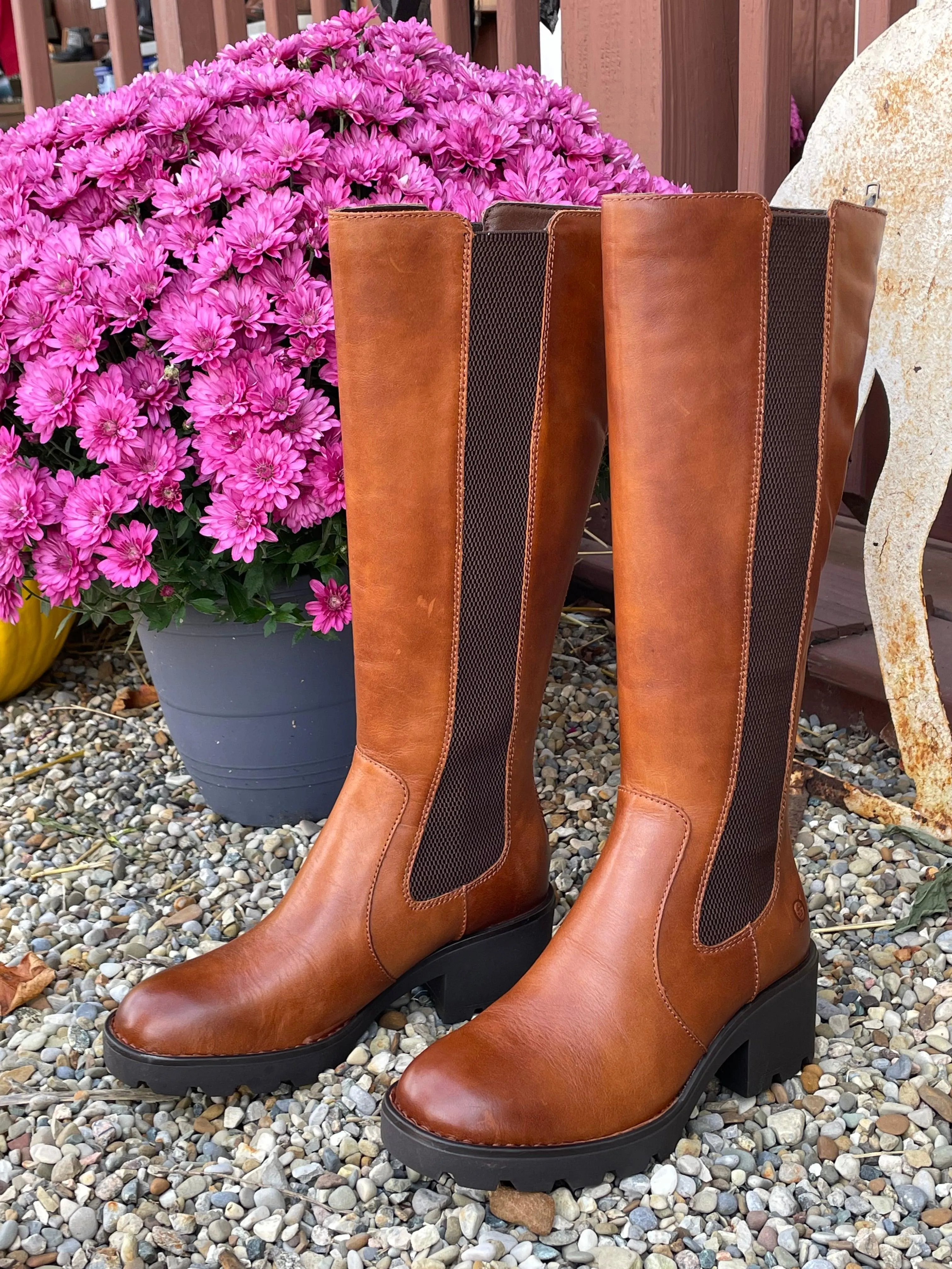 Premium Protection Born Women's Galdot Tall Brown Boot BR0050606