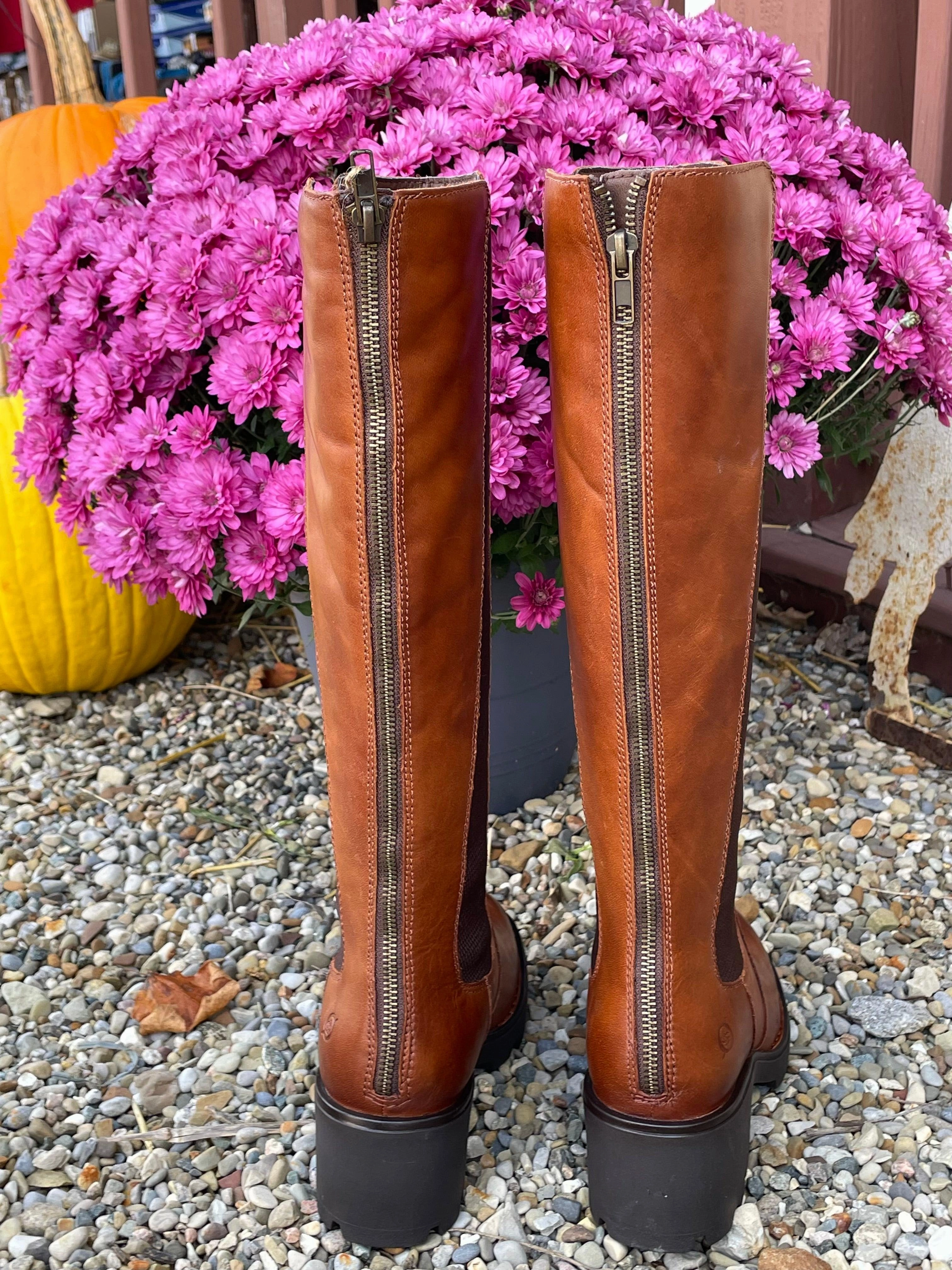 Ski Enthusiast Sleek Comfort Born Women's Galdot Tall Brown Boot BR0050606