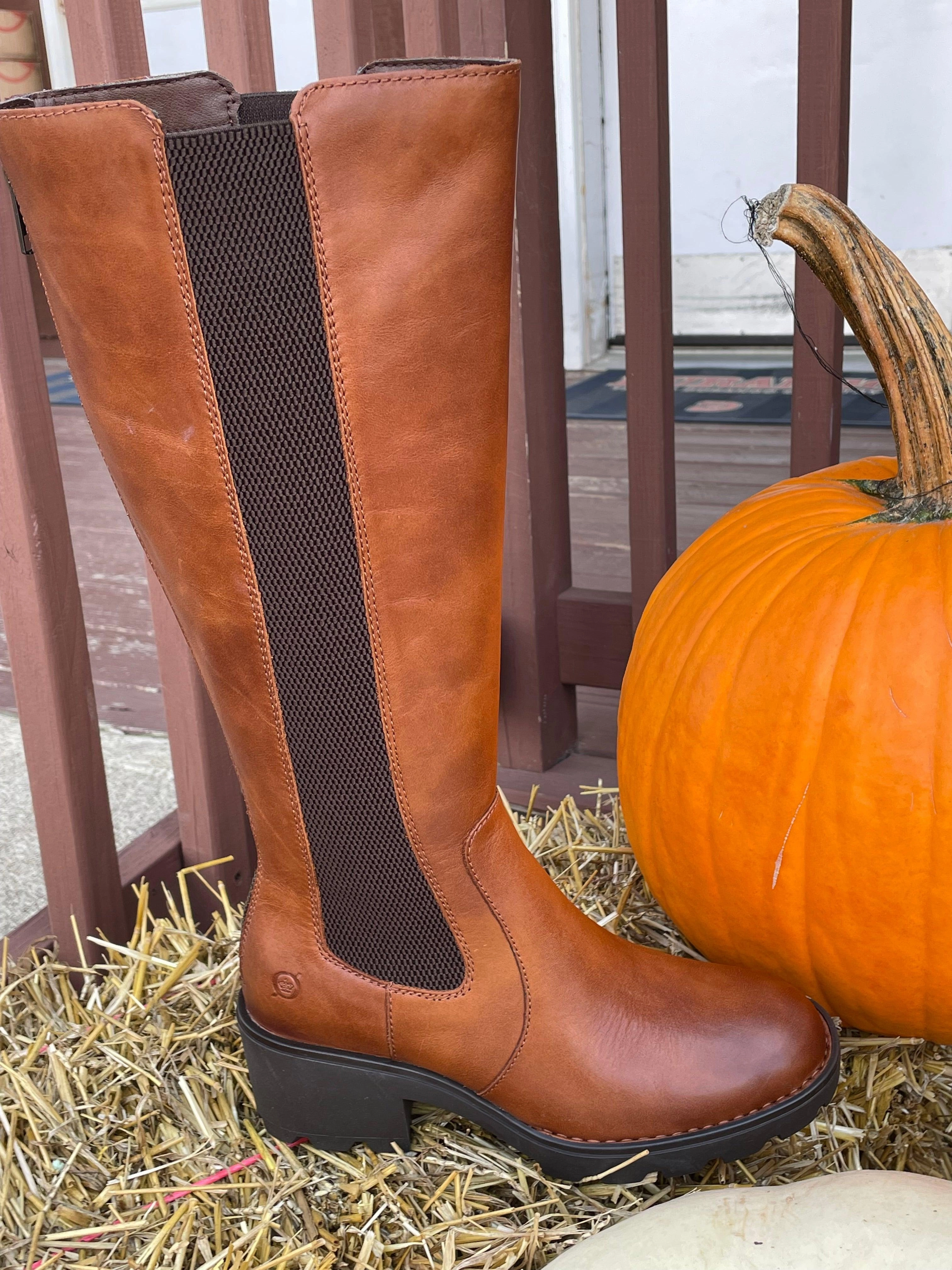 Born Women's Galdot Tall Brown Boot BR0050606 Hiking Trail