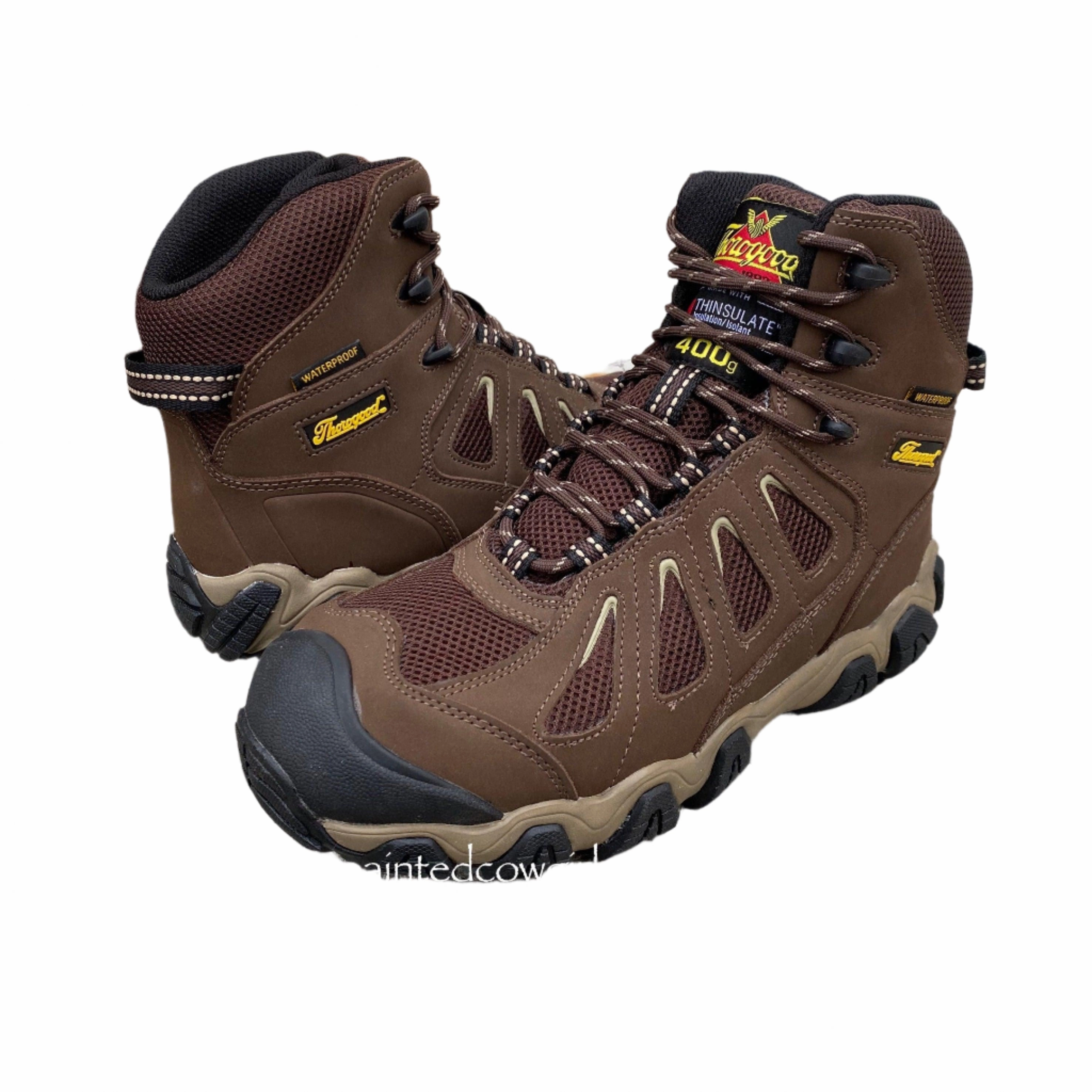 Light Step Thorogood Men's Crosstrex 6" 400G Insulated Waterproof Hiker Work Shoe 864-4078