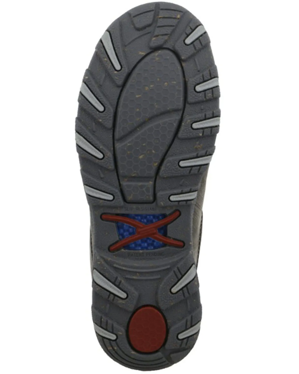 Star Walk Active Twisted X Women's Slip On Driving Moc Grey Leather Casual Shoe WXC0015