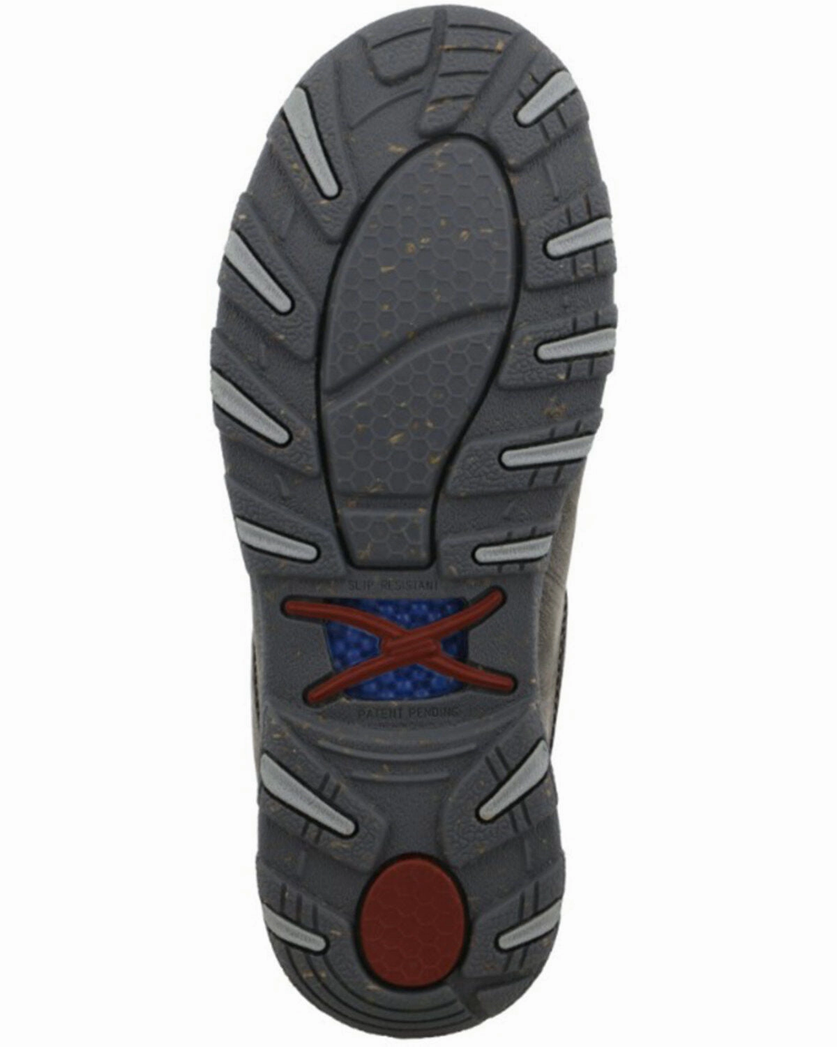 Twisted X Women's Slip On Driving Moc Grey Leather Casual Shoe WXC0015 Drive Friendly Clean Silhouette