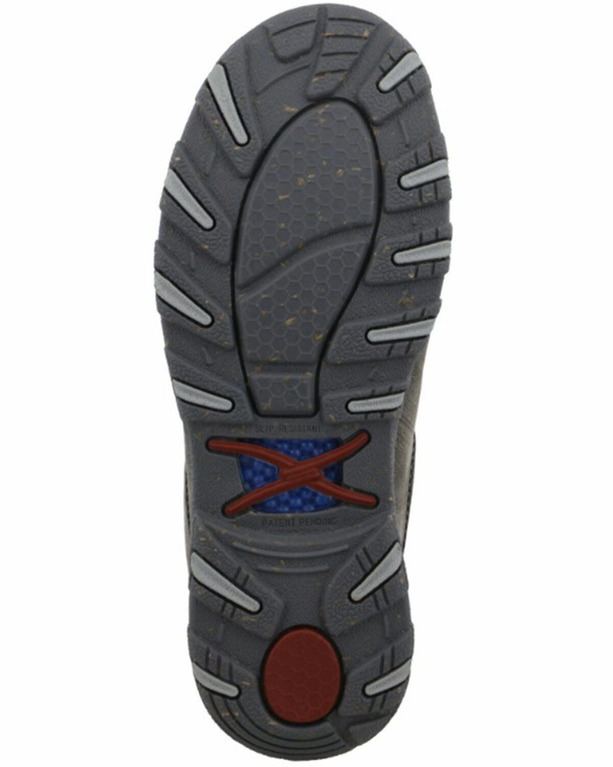 Star Walk Active Twisted X Women's Slip On Driving Moc Grey Leather Casual Shoe WXC0015