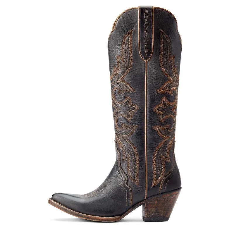 Wrinkle Resistant Warm Touch Ariat Women's Belinda StretchFit Beduino Black Cowgirl Boots 10044414