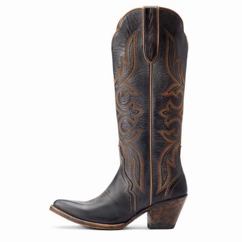 Wrinkle Resistant Warm Touch Ariat Women's Belinda StretchFit Beduino Black Cowgirl Boots 10044414