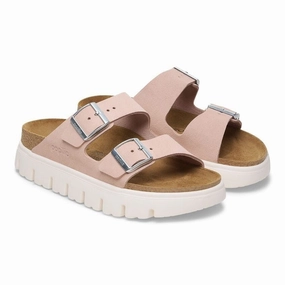 Arizona Chunky | Suede | Light Rose Arch Care synthetic leather