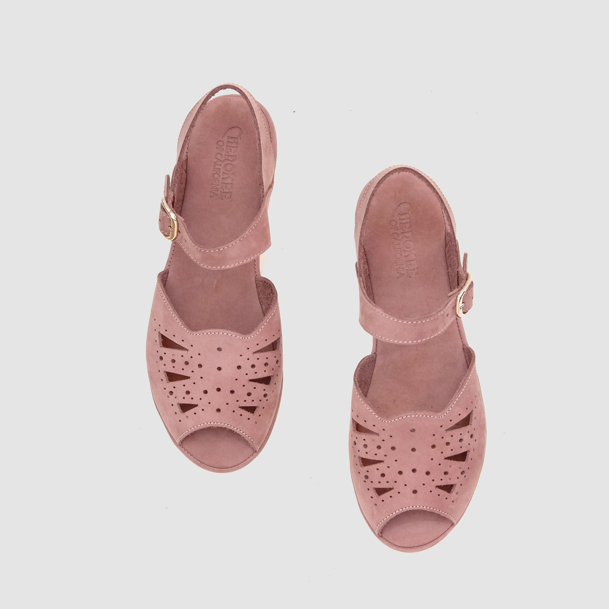 Trendy Outdoor Shoes Diana Mid Beep Rose - Nubuck Leather