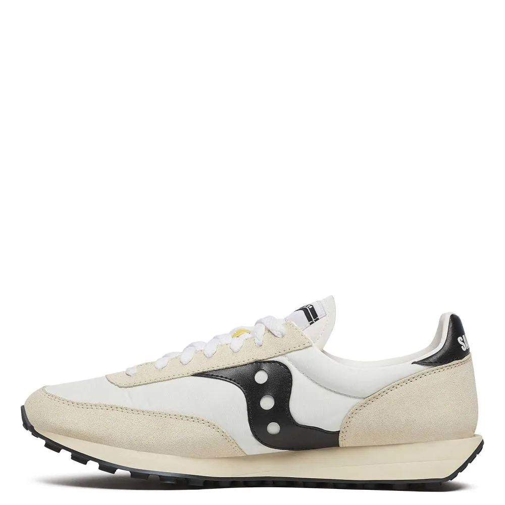 Saucony Trainer 80 in White/Black Free Pace Future Walk