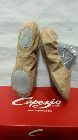 Comfortable Lissette -- Women's Leather Split Sole Ballet -- Pink