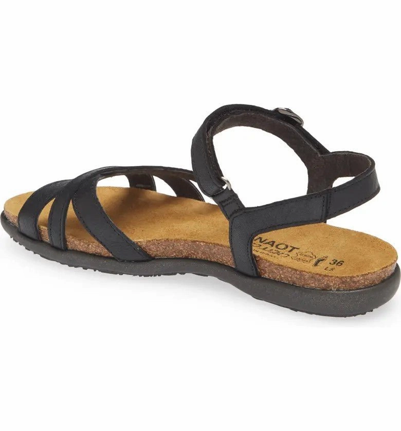 Patricia | Leather | Soft Black Desert Run White Clean