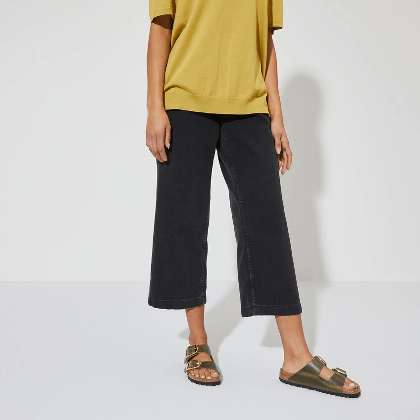 Orange Fun Light Motion Arizona Big Buckle | Oiled Leather | Olive Green