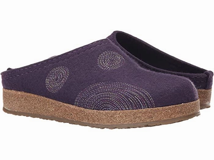 Spirit | Wool | Eggplant Cushioned Footbed