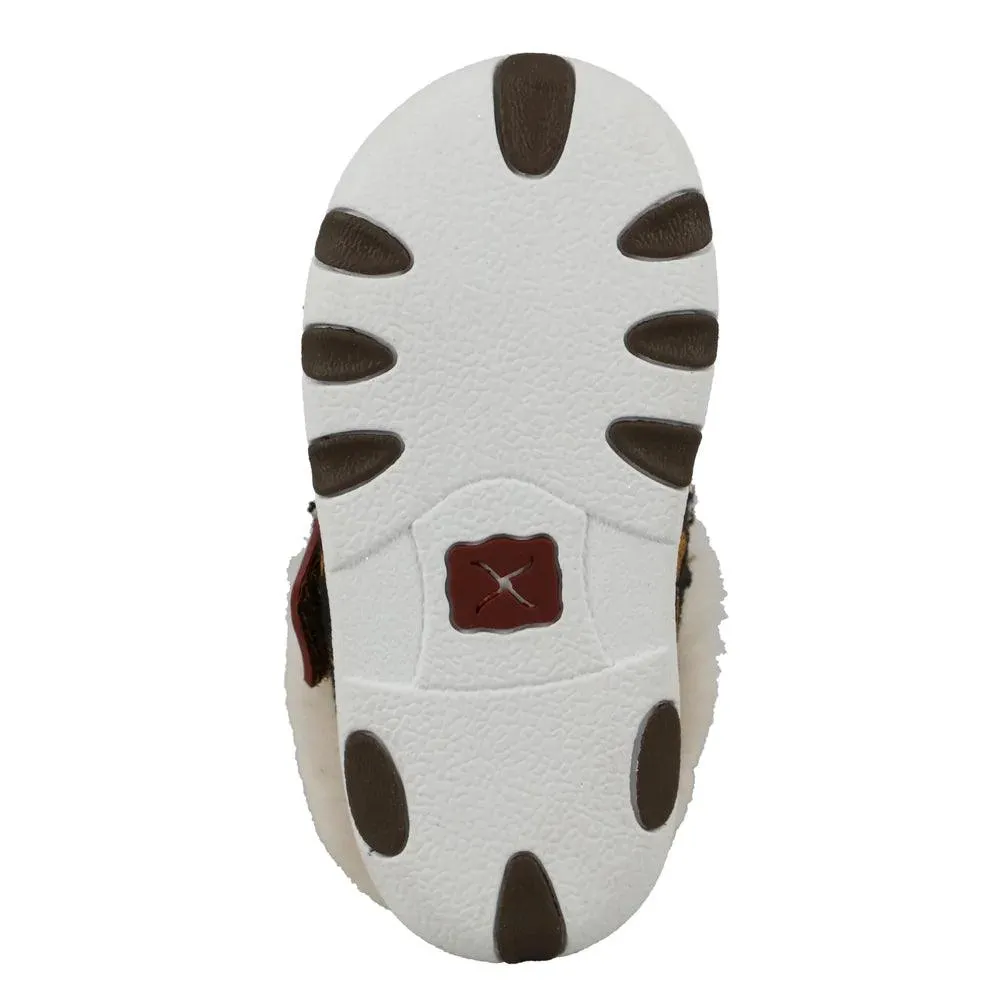 Twisted X Infant and Toddler Cheetah Print Driving Moc ICA0025 All-Purpose Use