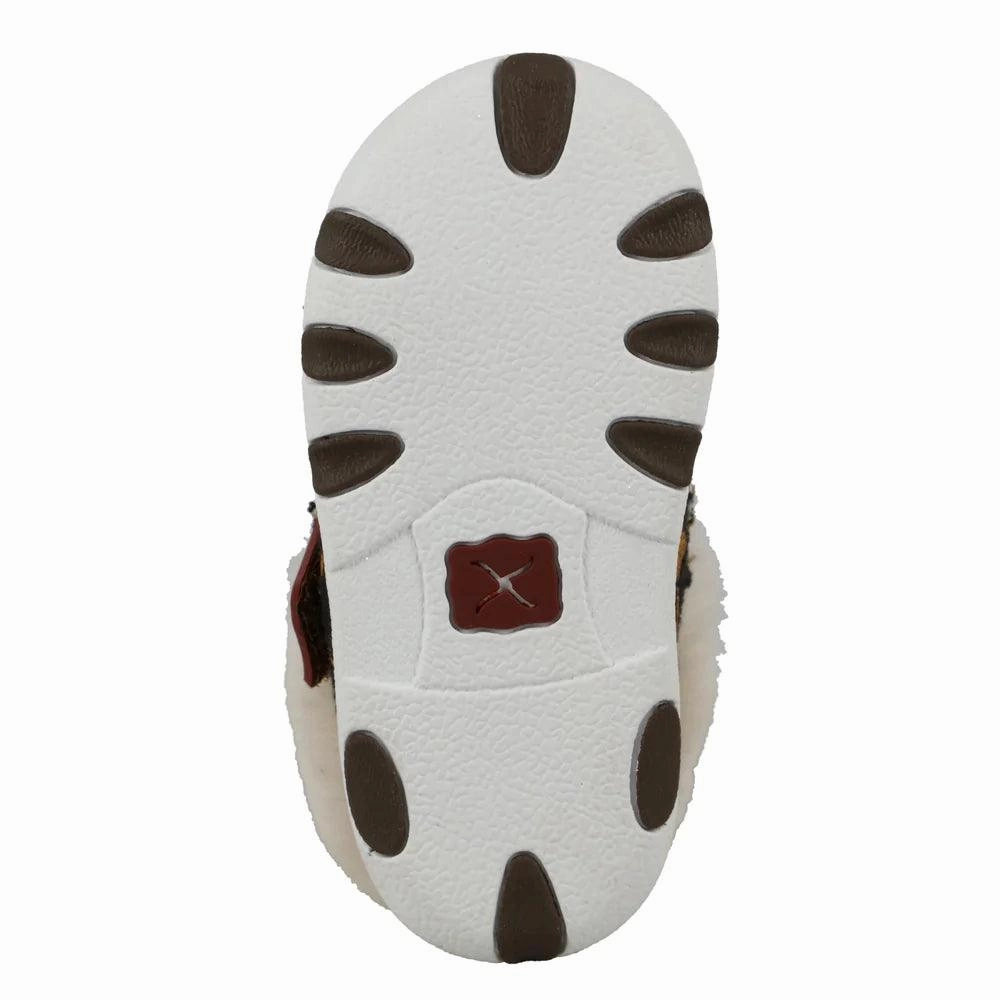 Twisted X Infant and Toddler Cheetah Print Driving Moc ICA0025 All-Purpose Use