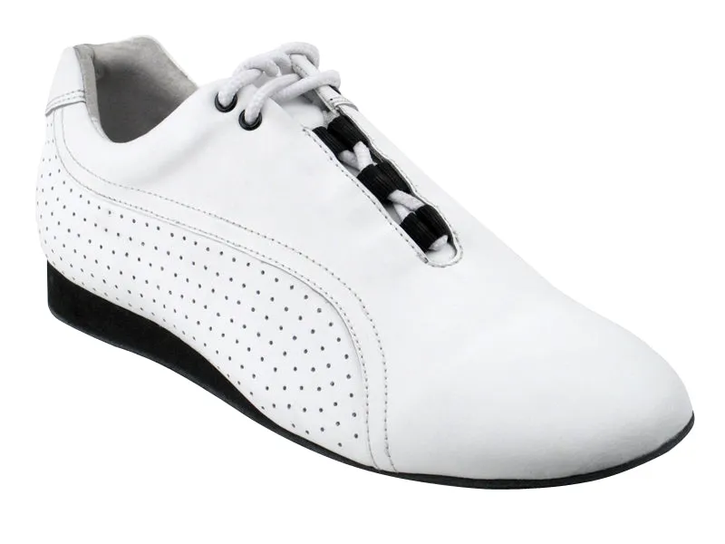 Lead -- Unisex Salsa Oxford -- White warm glow