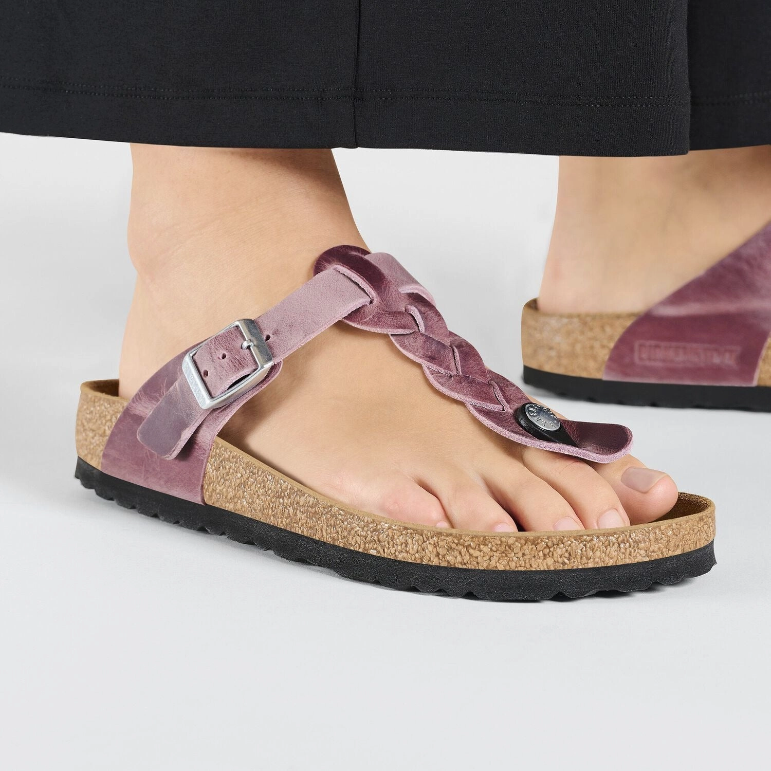Breath Fresh Garden Walk Gizeh Braided | Oiled Leather | Lavender