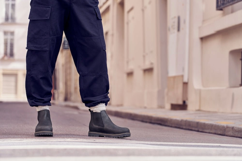 Stalon | Nubuck | Black High Arch