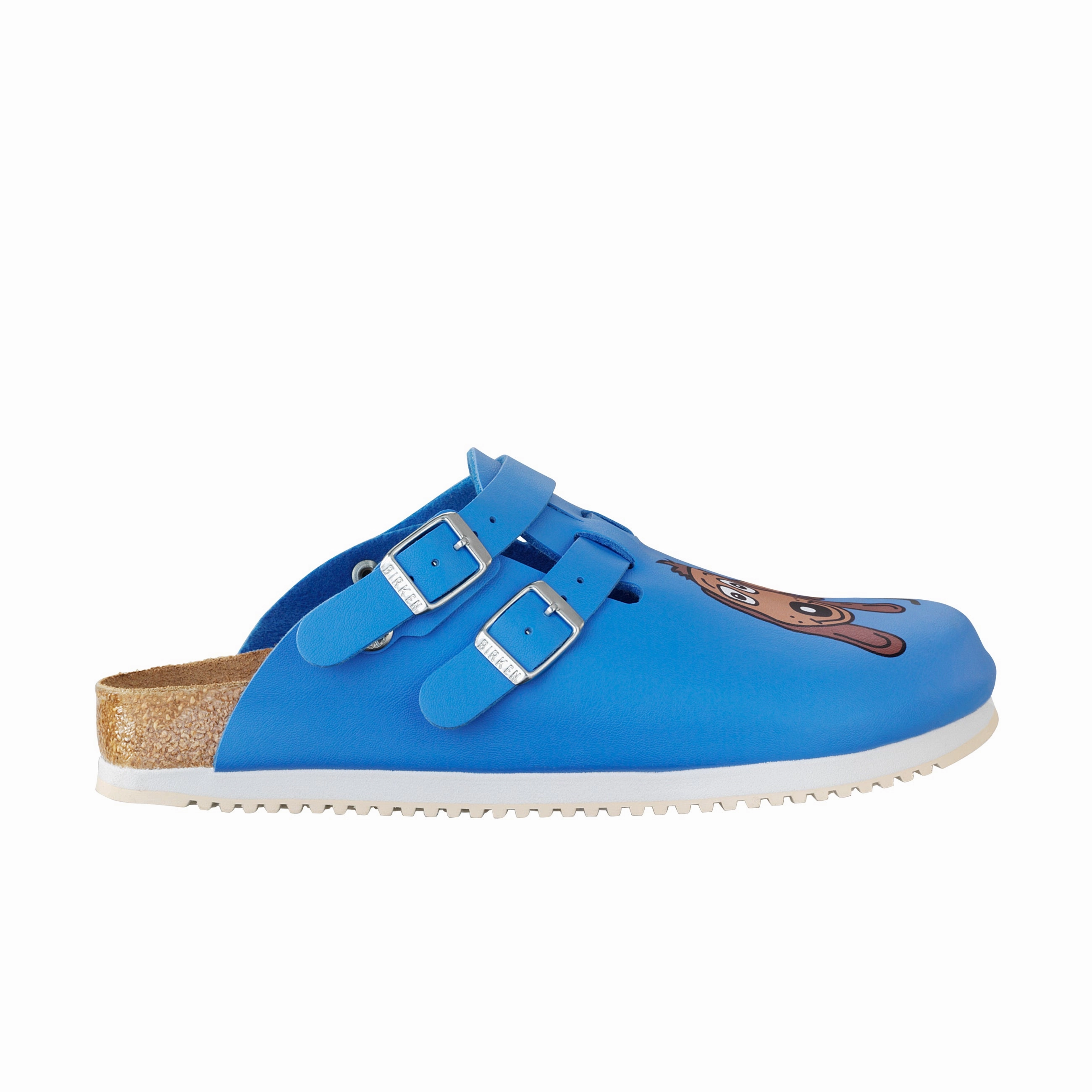 Casual Sandals Style Match Kay Supergrip Blue Dog Birko-Flor