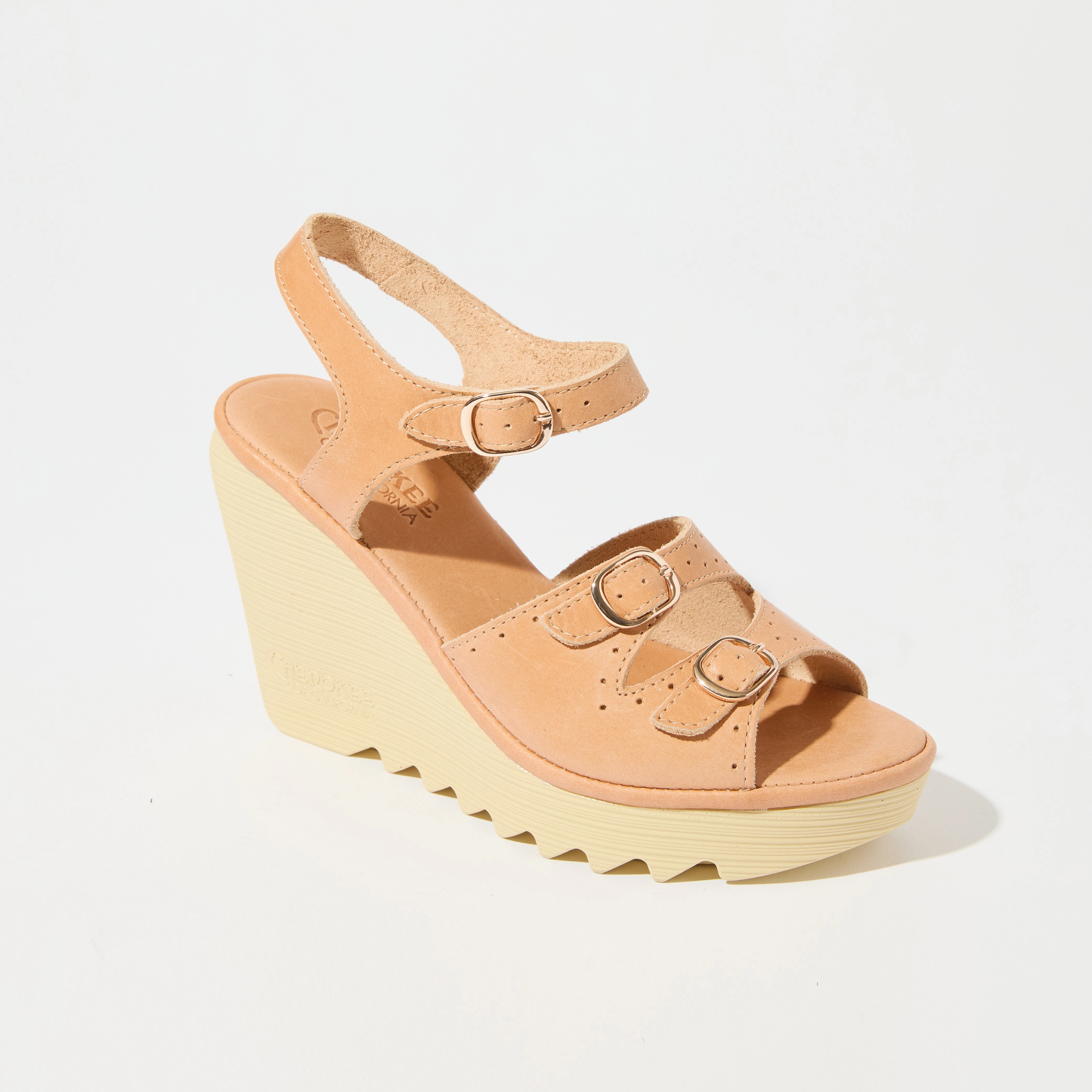 Stevie High Beep - Natural Leather Eco-Friendly Footwear