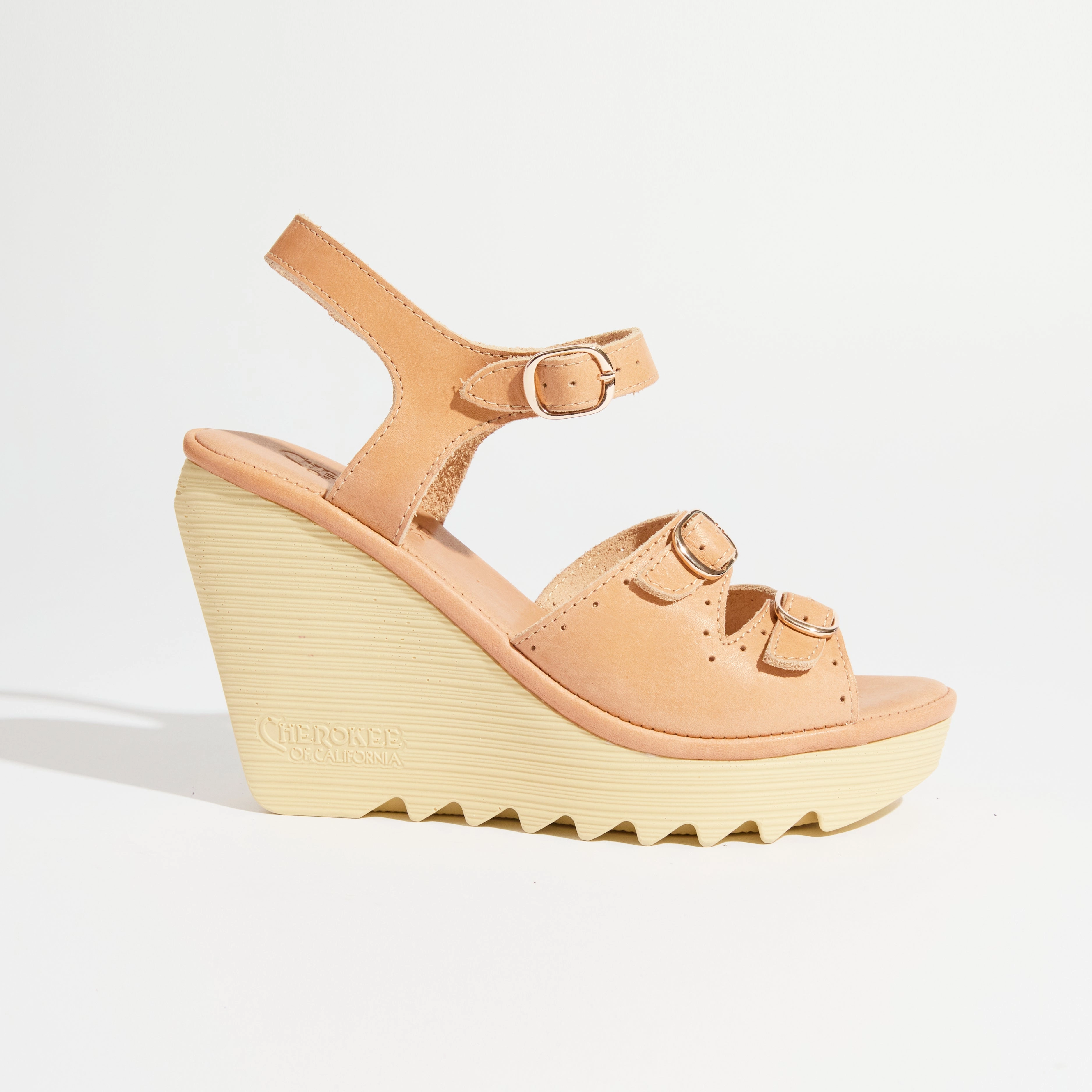 Stevie High Beep - Natural Leather Simple Slip Stiletto Heel