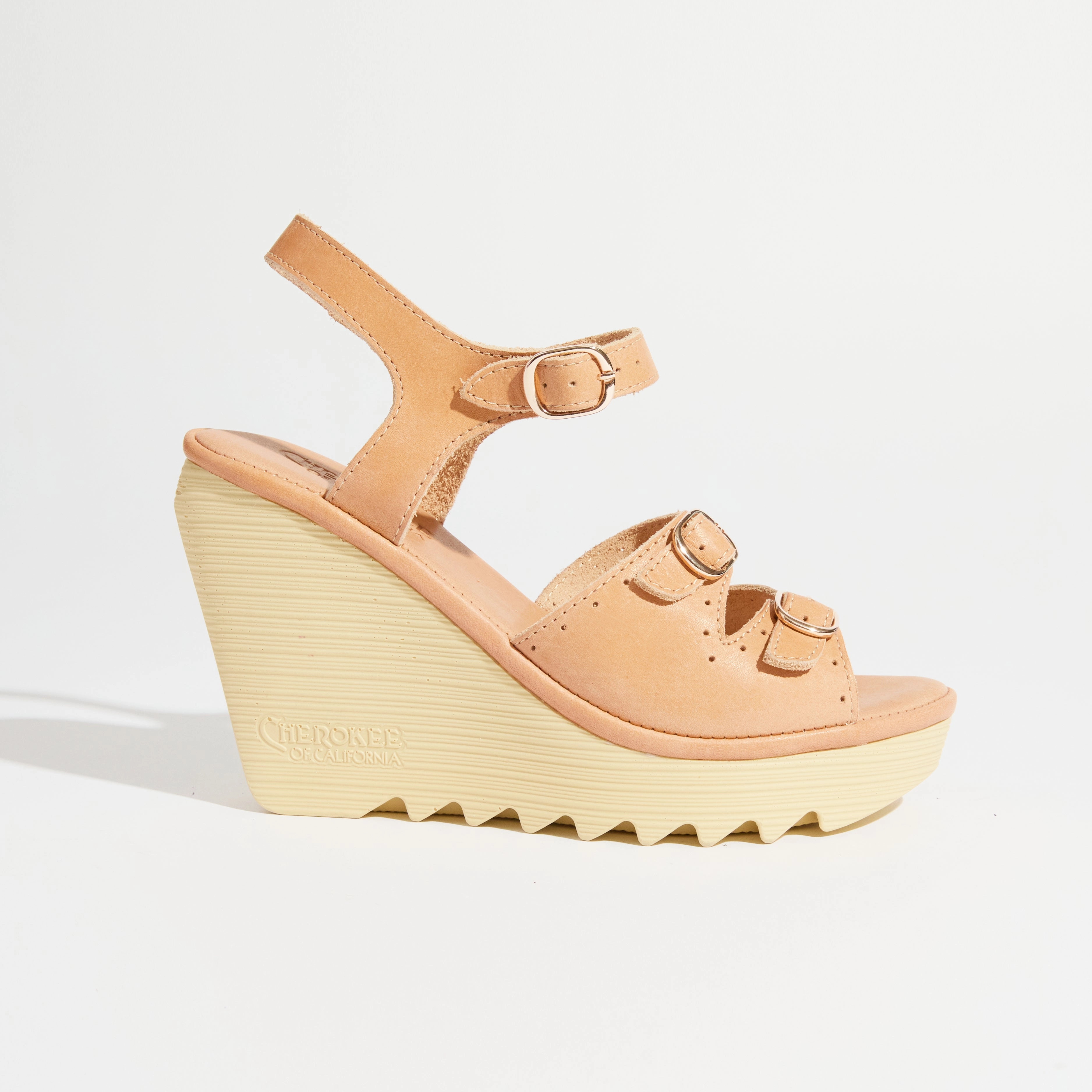 Breathable Material Sky Blue Stevie High Beep - Natural Leather