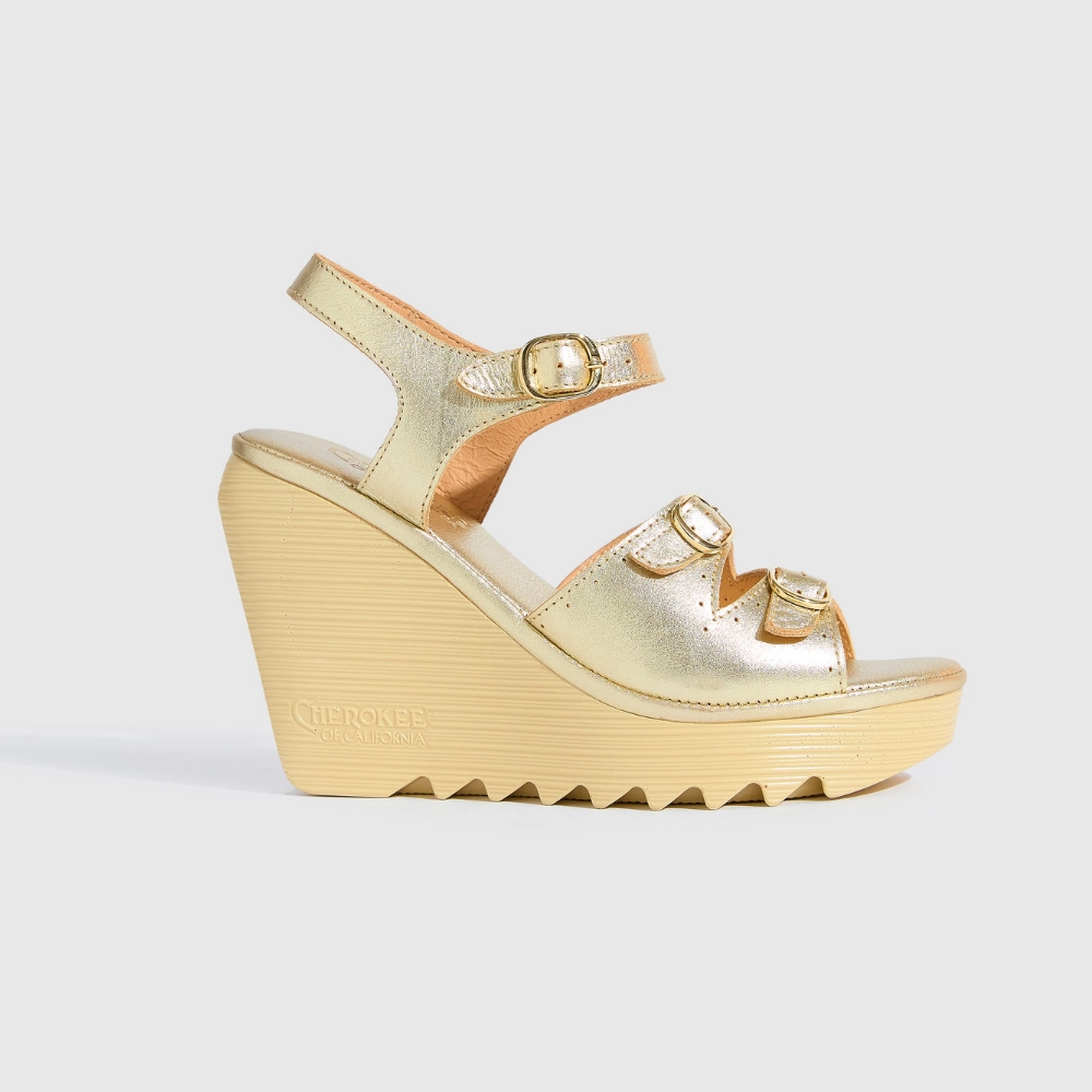 Stevie High Beep Gold Breathable Footwear