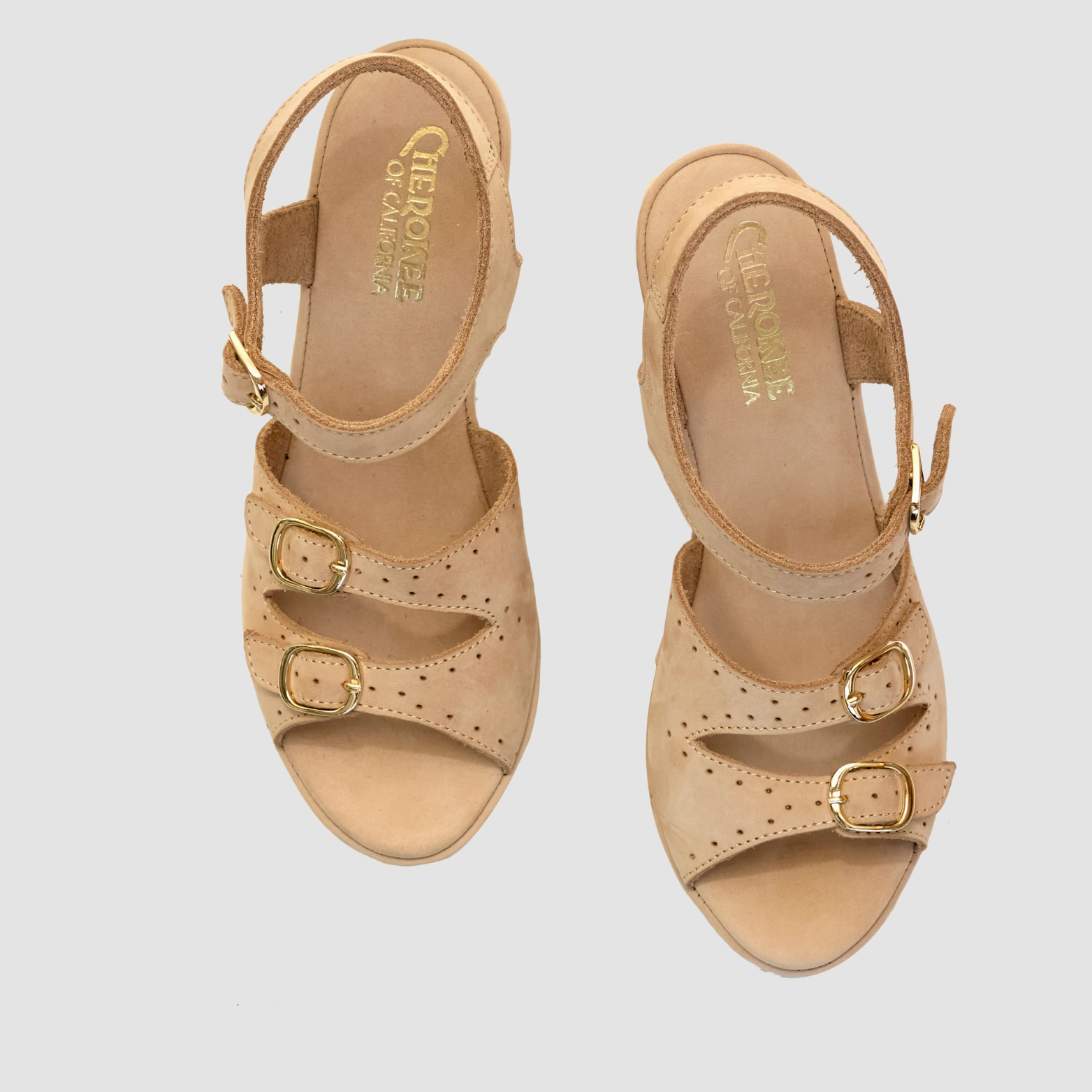 Stevie High Beep Tan - Nubuck Leather Adjustable Comfort