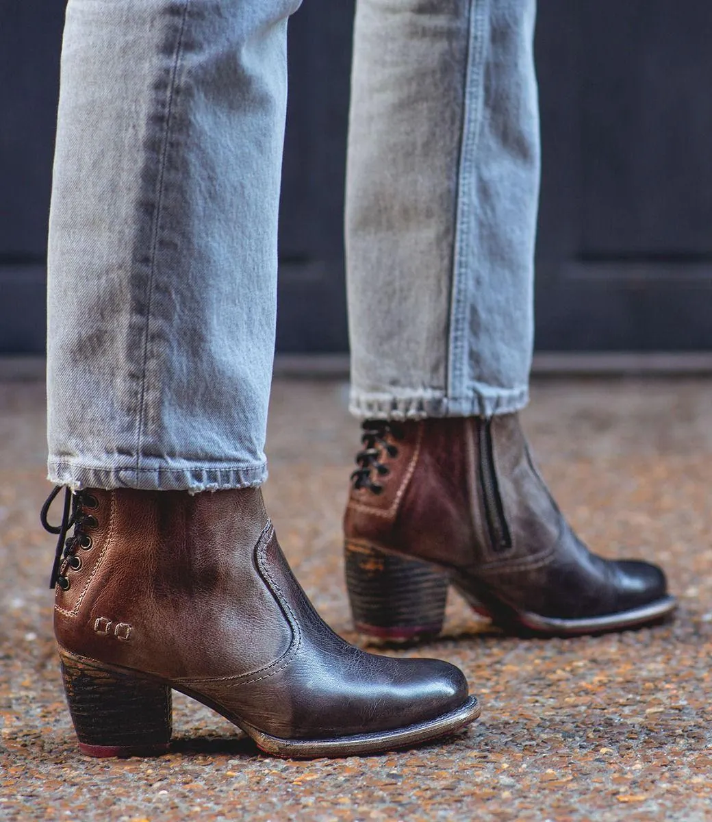 Daily Commuter Bed Stu Women's Xena Starry Night Leather Ankle Boots F393017SNTD