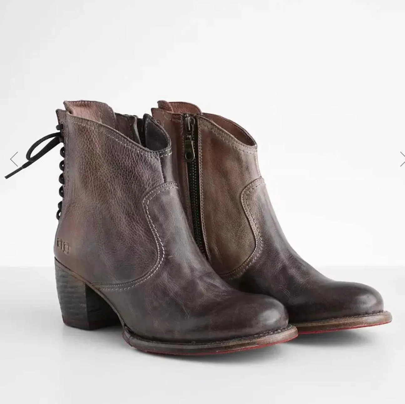 Bed Stu Women's Xena Starry Night Leather Ankle Boots F393017SNTD Leather Lining Warm And Comfortable