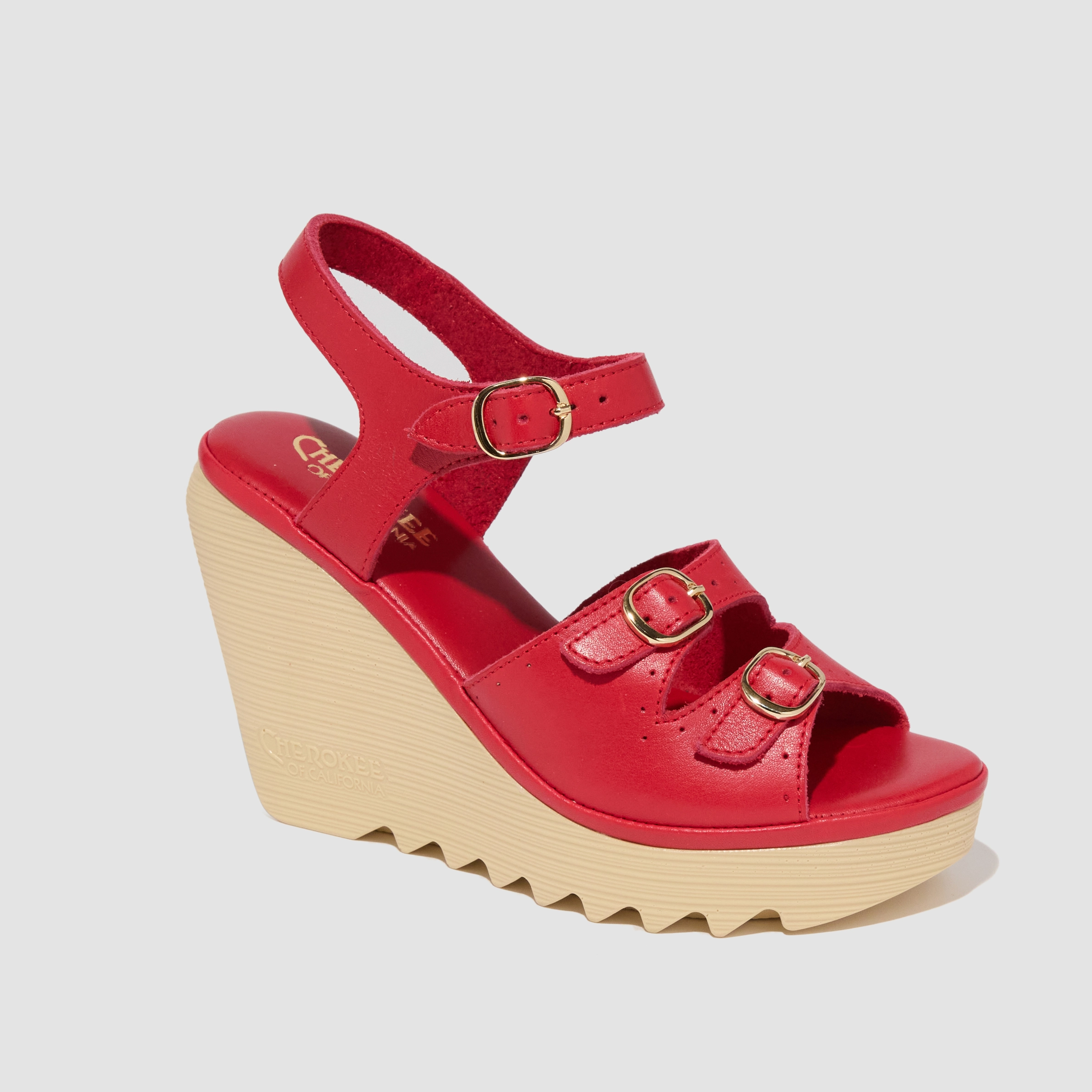 Strappy High Heels Stevie High Beep Red