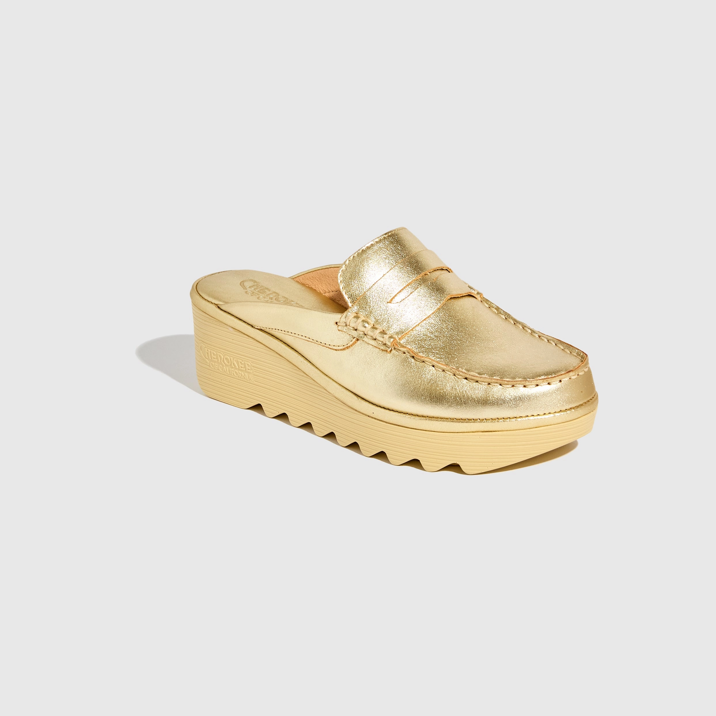 Penny Mid Beep Gold Walking Sandals Relax Mode