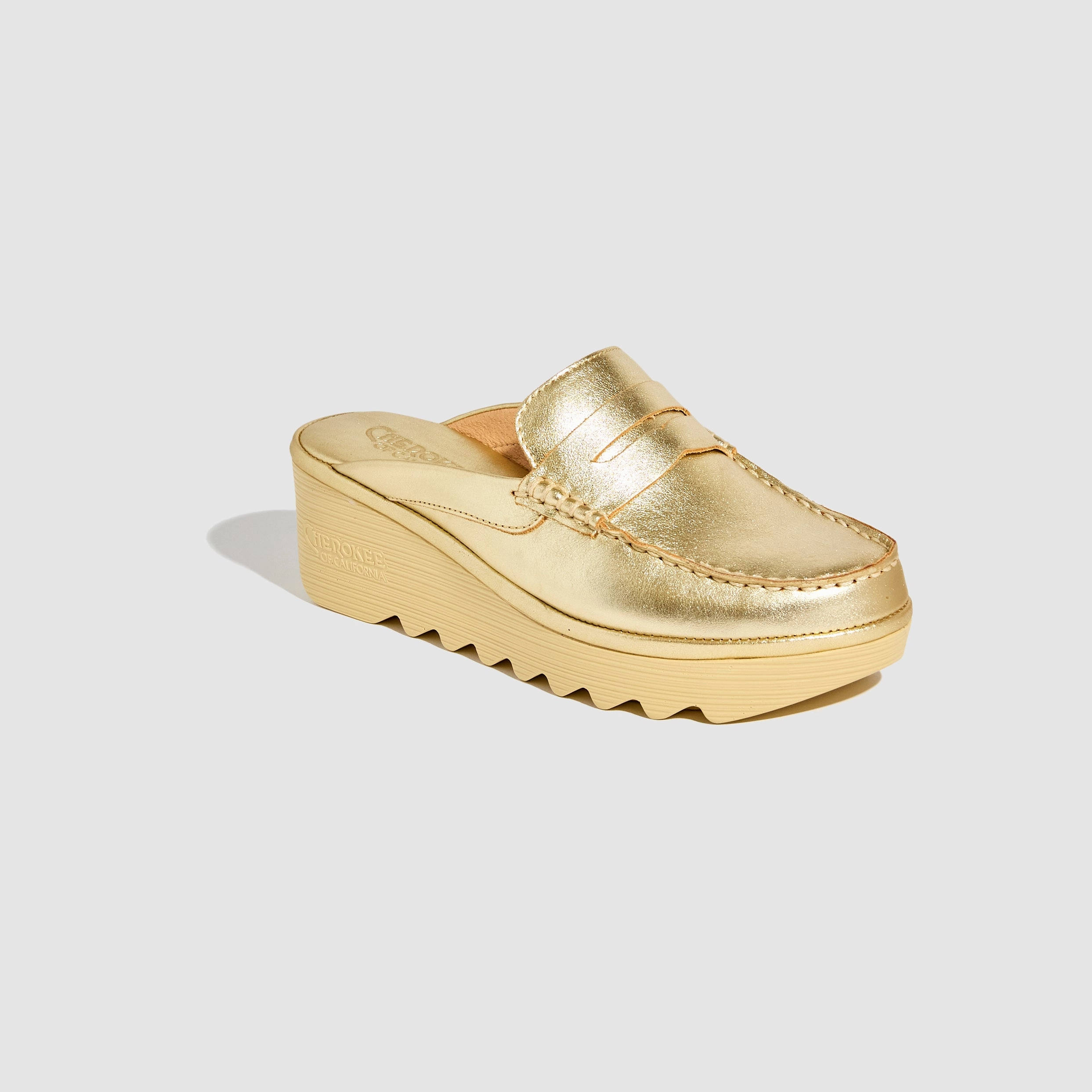 Penny Mid Beep Gold Walking Sandals Relax Mode