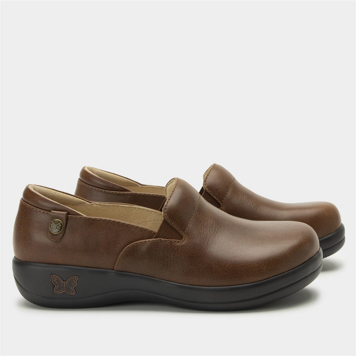 Keli | Leather | Walnut Moon Walk Core Flex