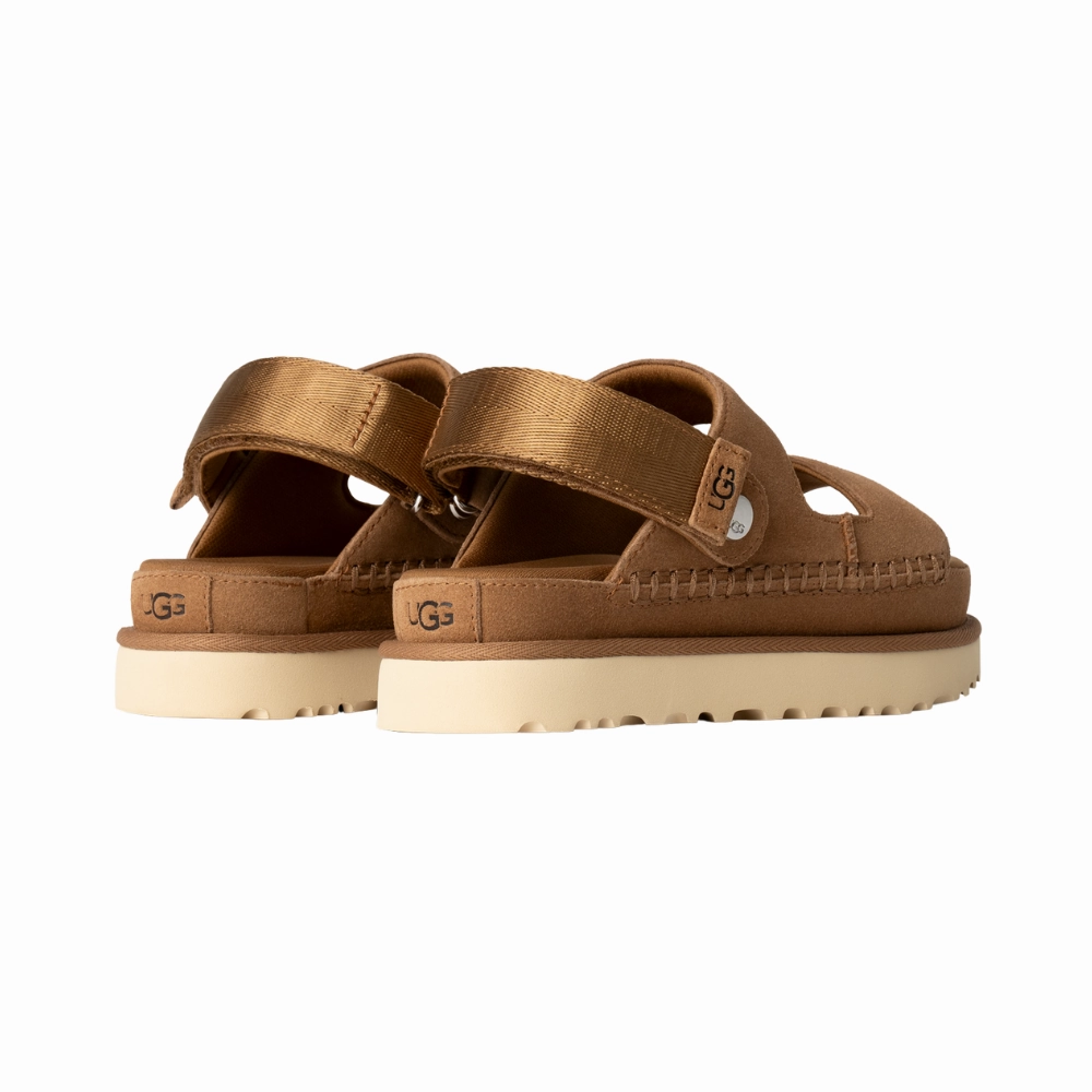 Pilates Cool Goldenstar Glide | Women | Suede | Chestnut