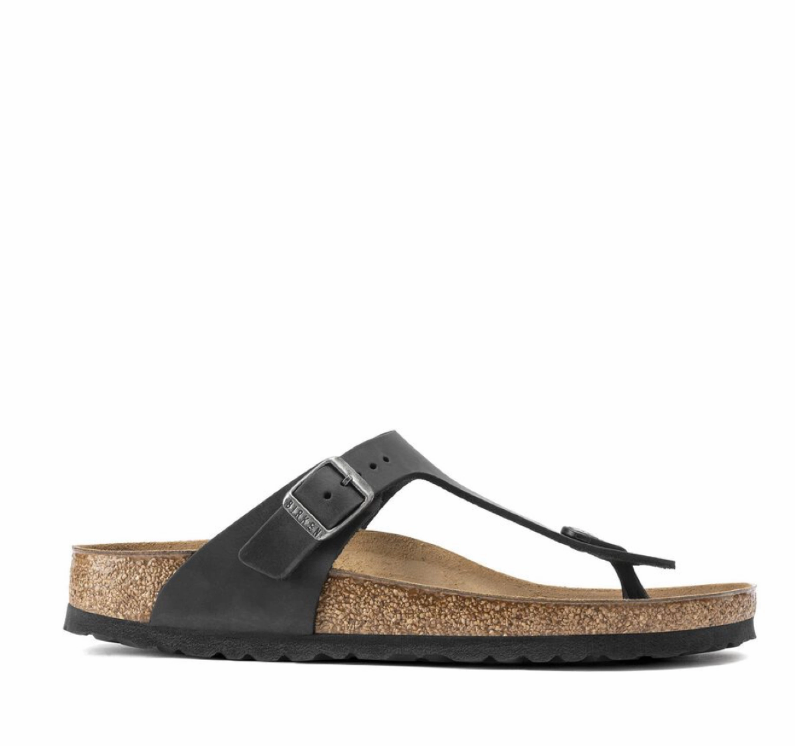 Birkenstock Gizeh Oiled Leather Sandal footbed cushioning